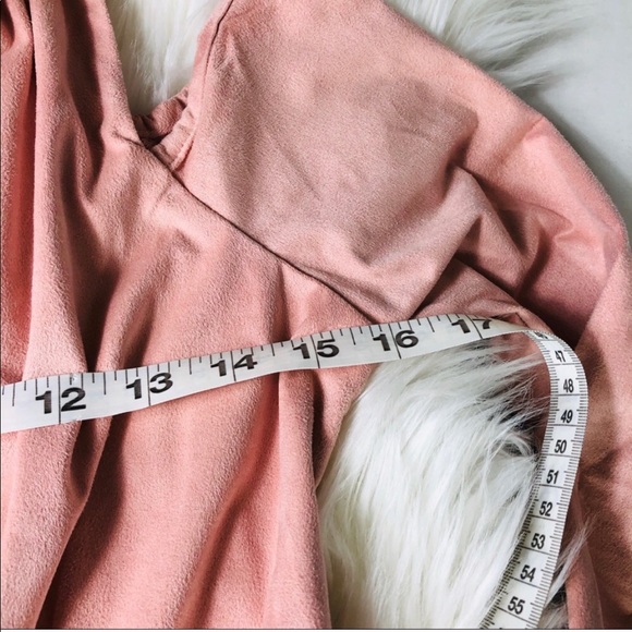 New with tags Forever 21 Faux suede Bodysuit Sm - Picture 5 of 8